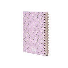 FLOWERS CUADERNO A5 CON ESPIRAL